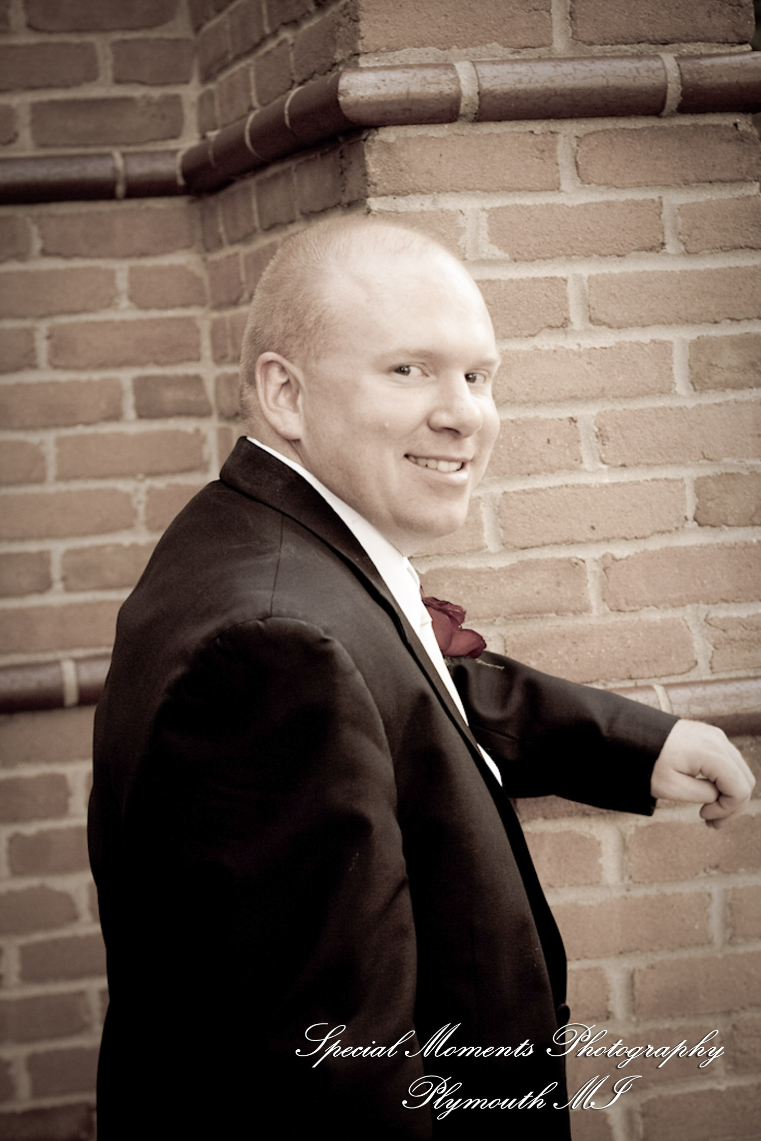Erika & Brandon at Summit on the Park Canton MI wedding photography