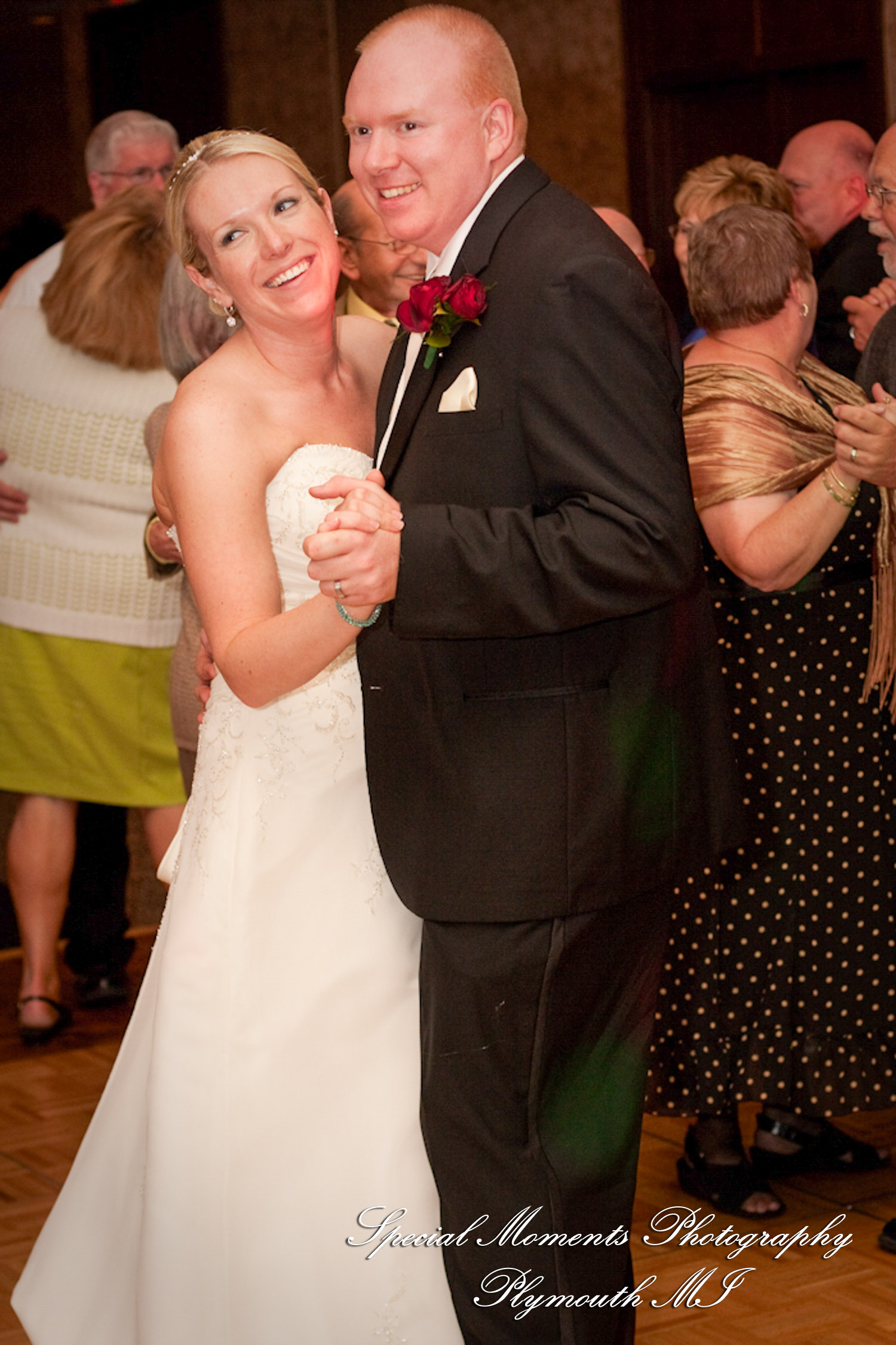 Erika & Brandon at Summit on the Park Canton MI wedding photography
