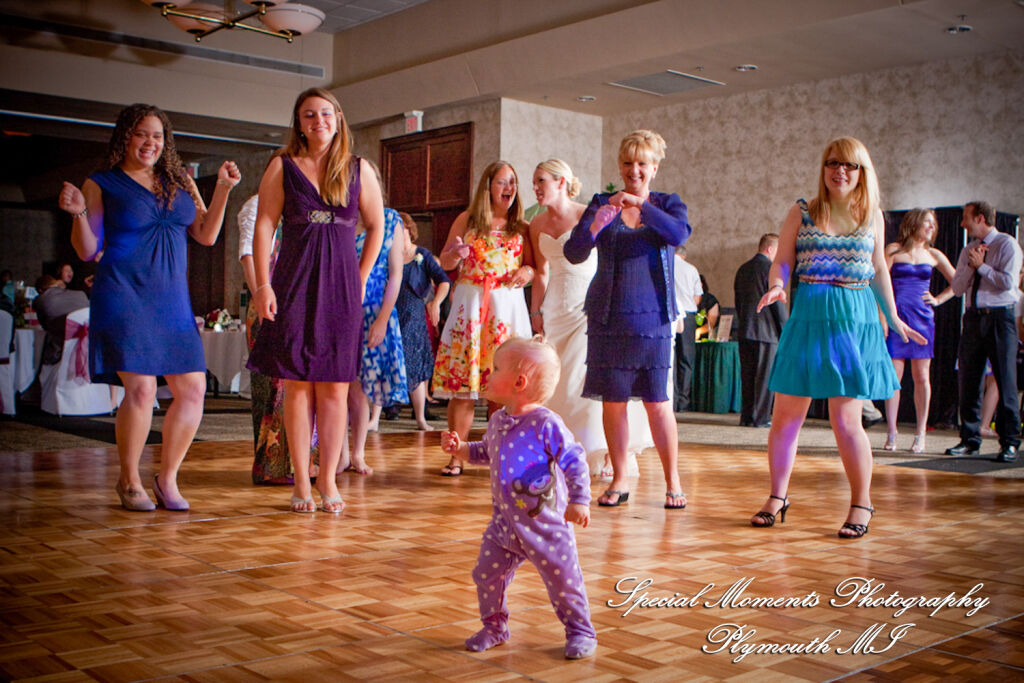Erika & Brandon at Summit on the Park Canton MI wedding photography