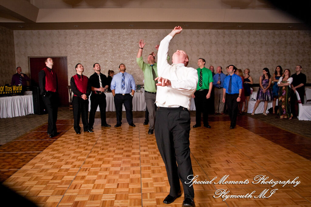 Erika & Brandon at Summit on the Park Canton MI wedding photography