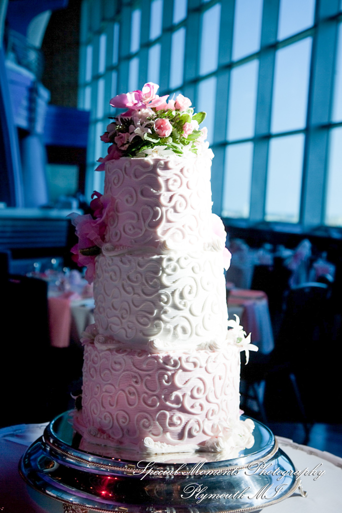 Oh & Brian at MotorCity Casino Hotel Detroit MI wedding photography