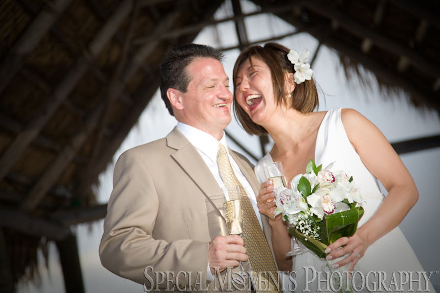 Marriott Key Largo Bay Resort FL wedding reception photograph