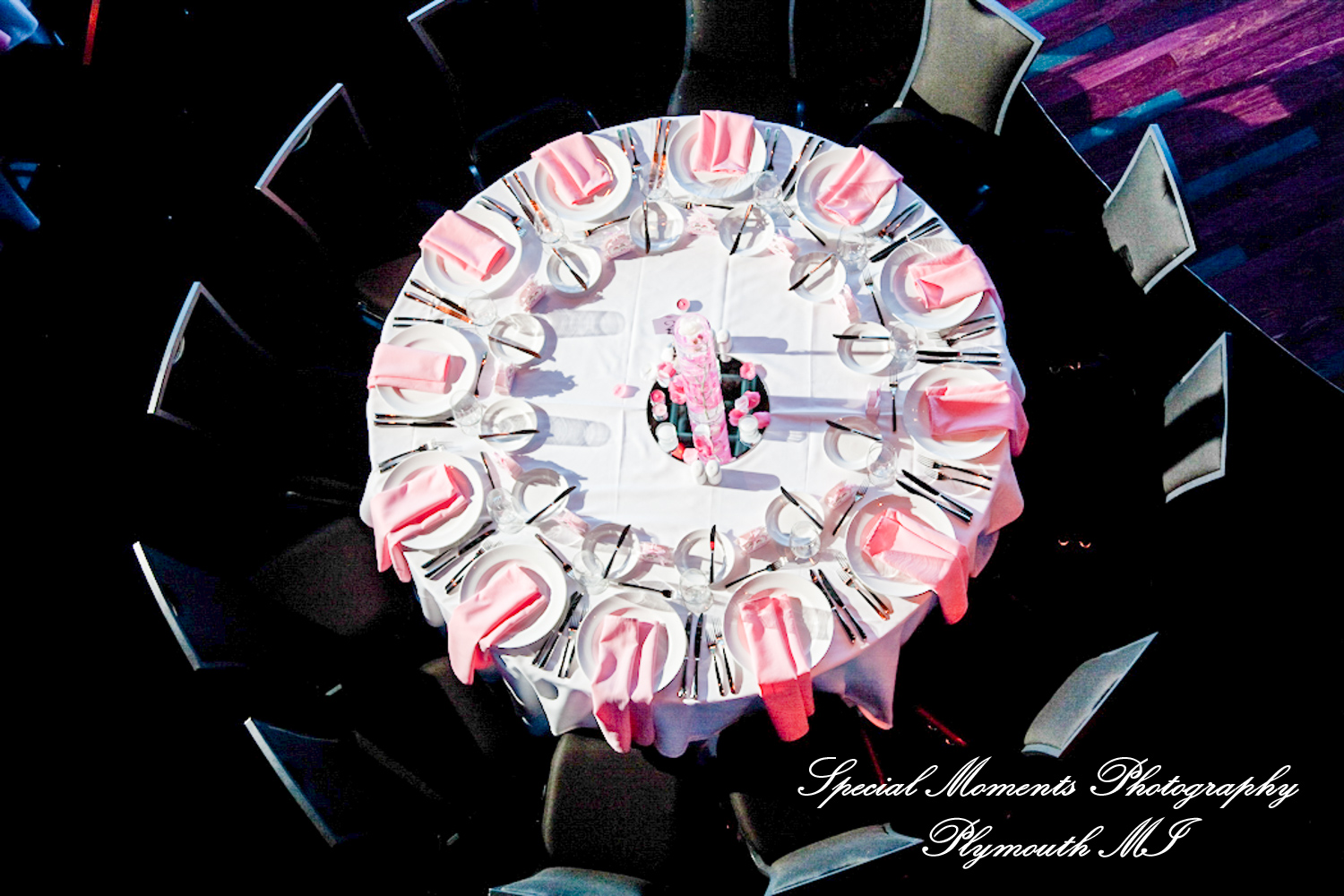 Oh & Brian at MotorCity Casino Hotel Detroit MI wedding photography