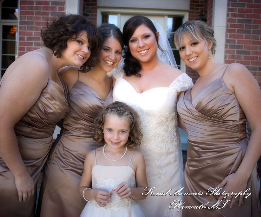 Caitlin & Kevin at Plymouth Manor Plymouth MI wedding photography