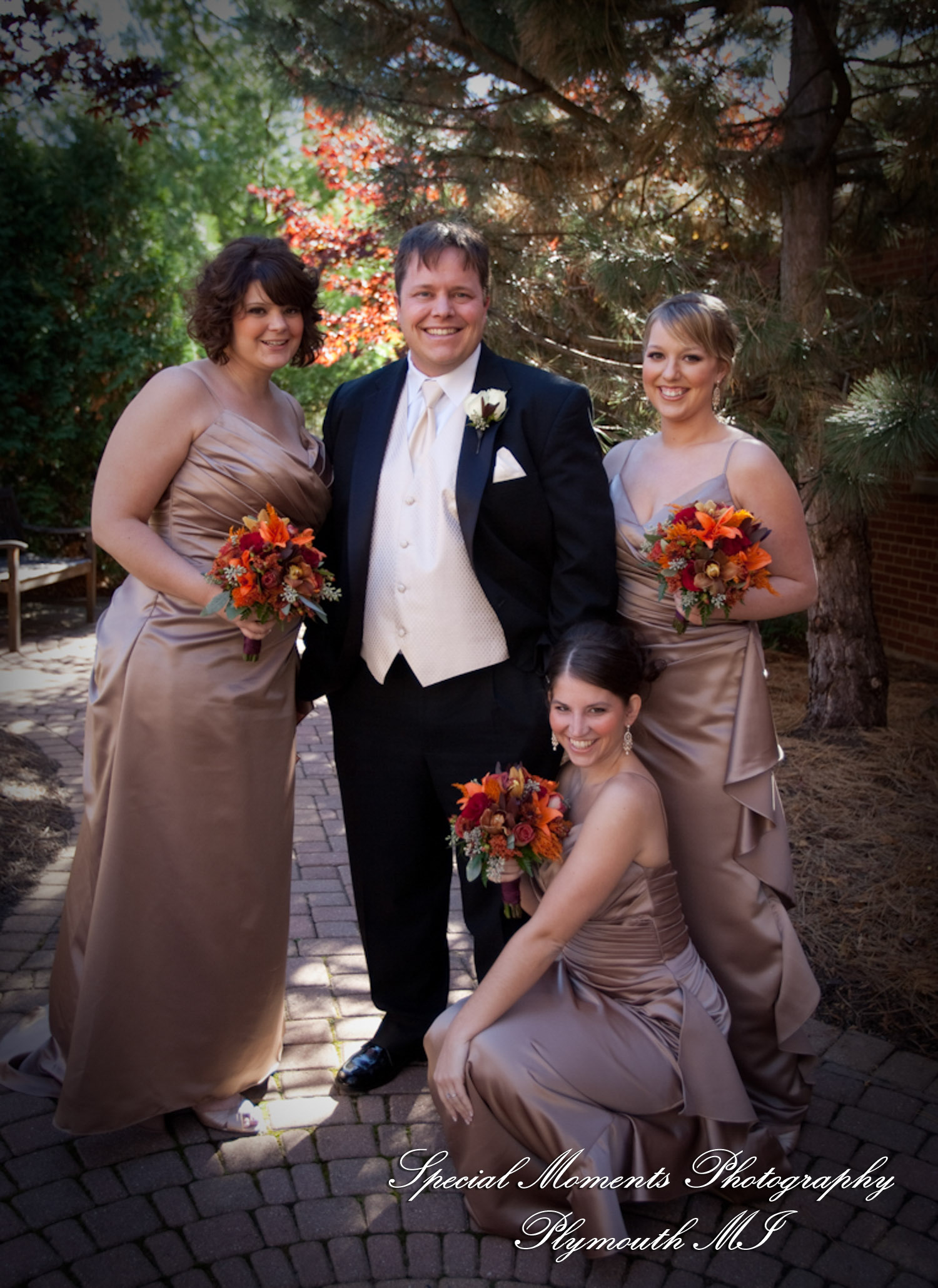 Caitlin & Kevin at Plymouth Manor Plymouth MI wedding photography