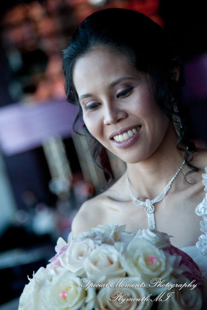 Oh & Brian at MotorCity Casino Hotel Detroit MI wedding photography