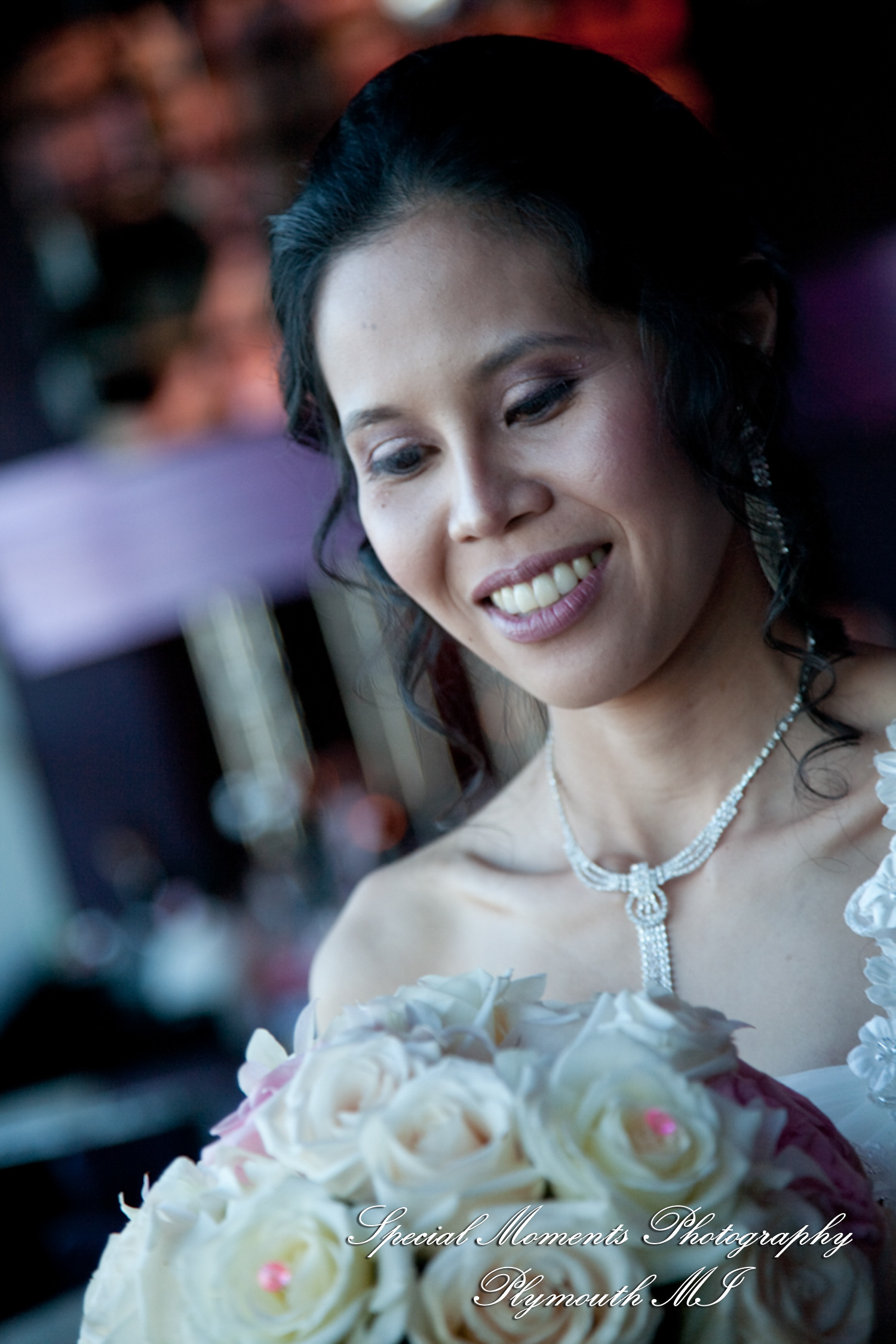 Oh & Brian at MotorCity Casino Hotel Detroit MI wedding photography