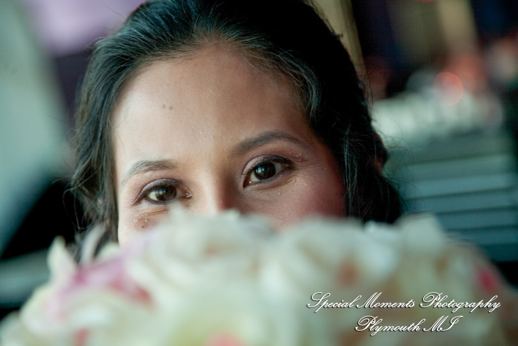 Oh & Brian at MotorCity Casino Hotel Detroit MI wedding photography