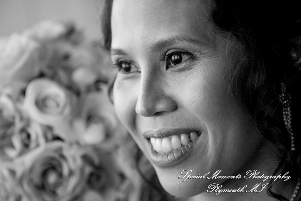 Oh & Brian at MotorCity Casino Hotel Detroit MI wedding photography