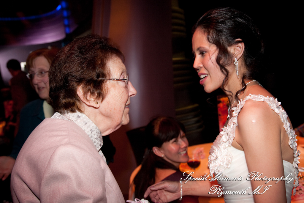 Oh & Brian at MotorCity Casino Hotel Detroit MI wedding photography