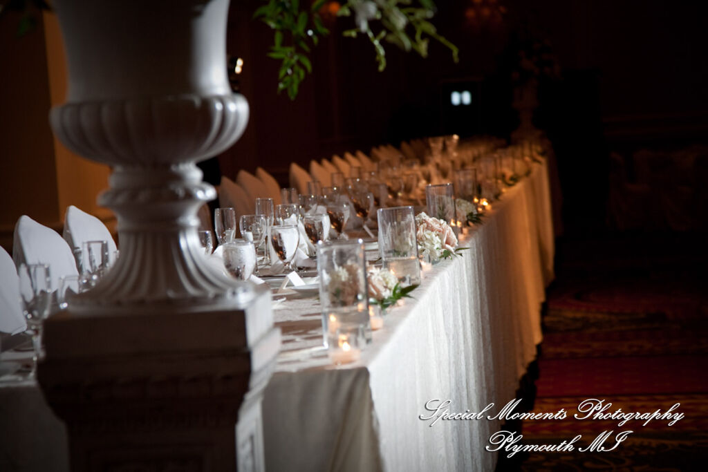 Jennifer & Jason at Dearborn Inn Dearborn MI wedding photography