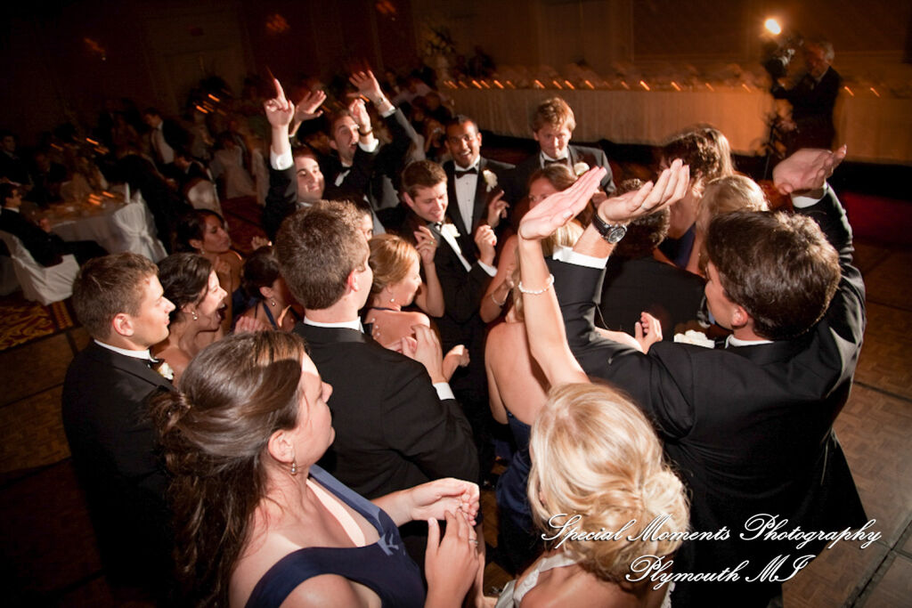 Jennifer & Jason at Dearborn Inn Dearborn MI wedding photography