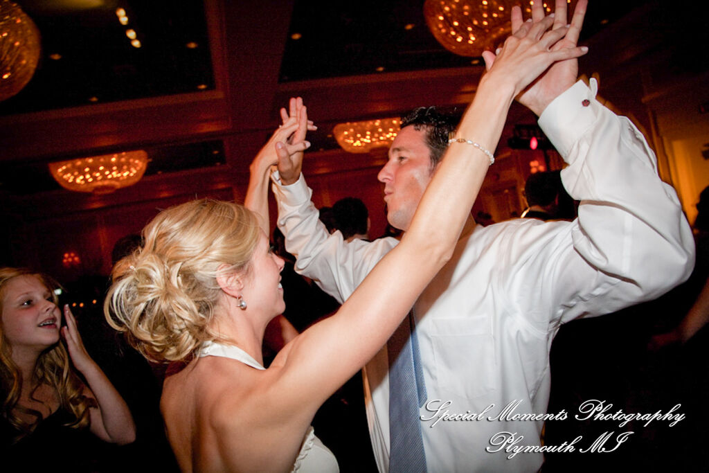 Jennifer & Jason at Dearborn Inn Dearborn MI wedding photography