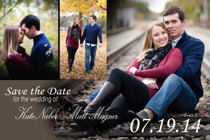 Engagement Save The Date Magnets