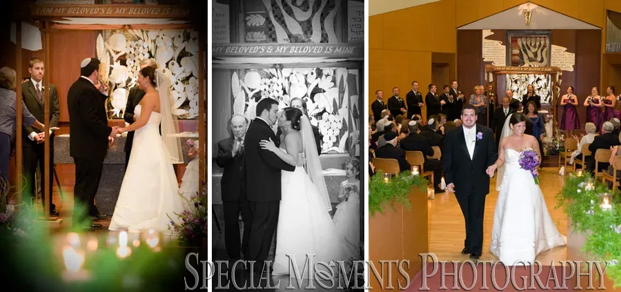 Temple Beth Emeth Ann Arbor MI wedding photograph