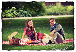 Penelope & Steve at Downtown Ann Arbor MI Mad Men engagement photography