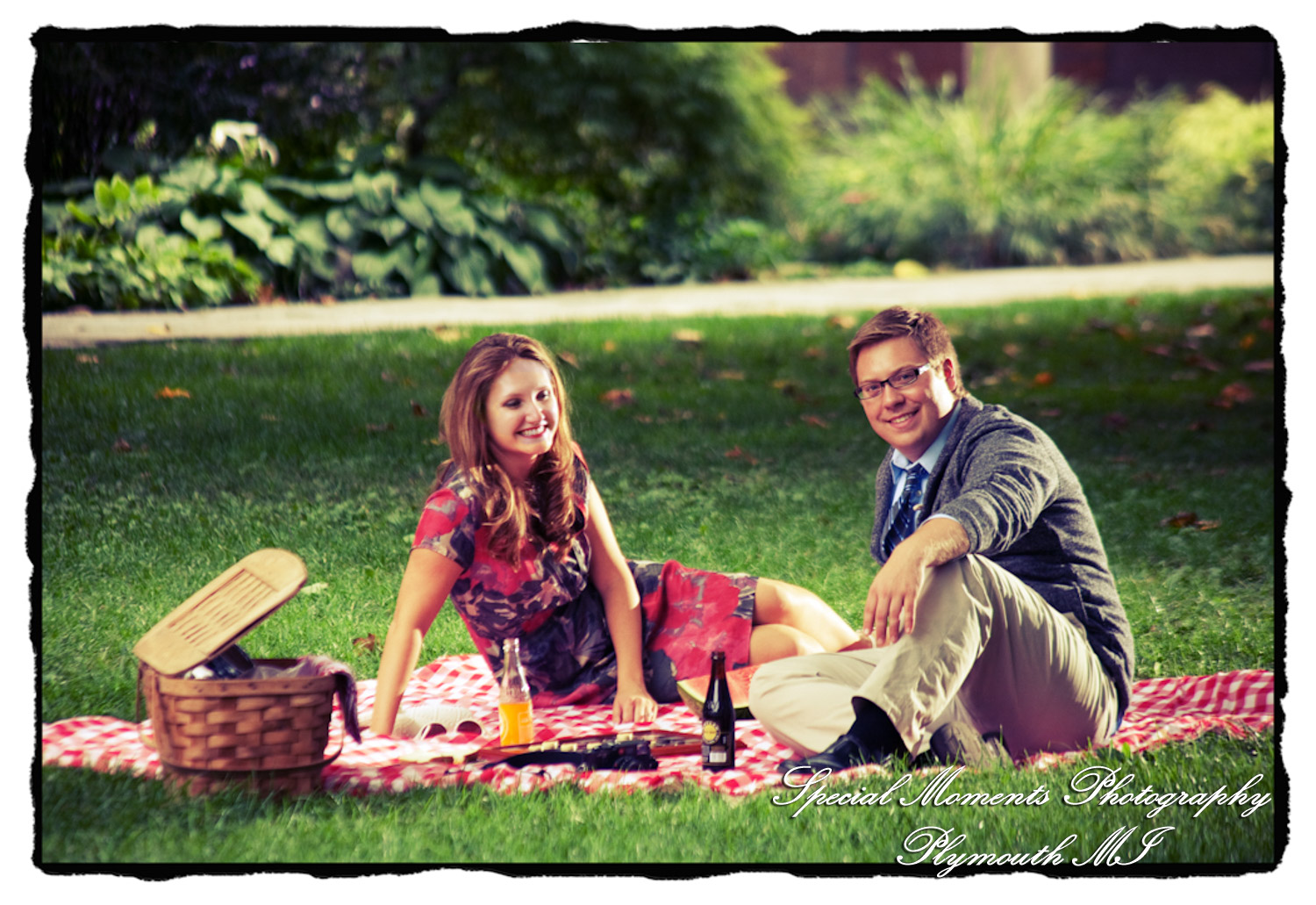 Penelope & Steve at Downtown Ann Arbor MI Mad Men engagement photography