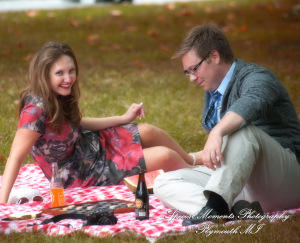 Penelope & Steve at Downtown Ann Arbor MI Mad Men engagement photography