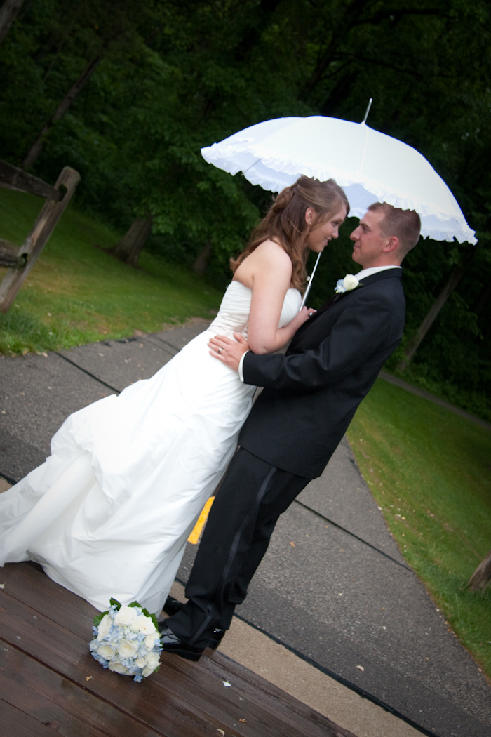 Knights of Columbus Dexter wedding reception photograph
