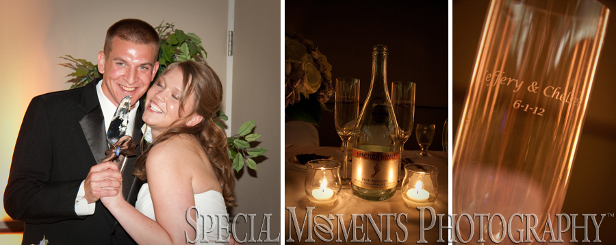 Knights of Columbus Dexter wedding reception photograph