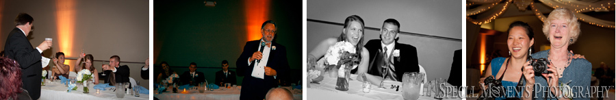 Knights of Columbus Dexter wedding reception photograph
