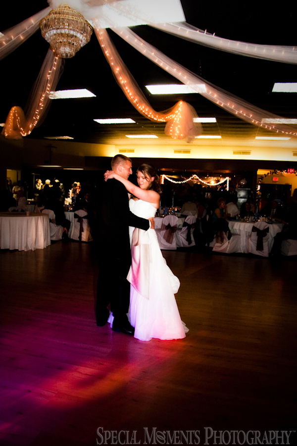 Knights of Columbus Dexter wedding reception photograph
