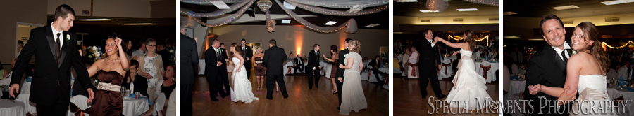 Knights of Columbus Dexter wedding reception photograph