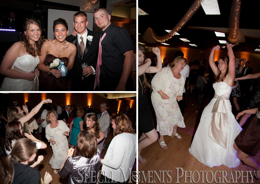 Knights of Columbus Dexter wedding reception photograph