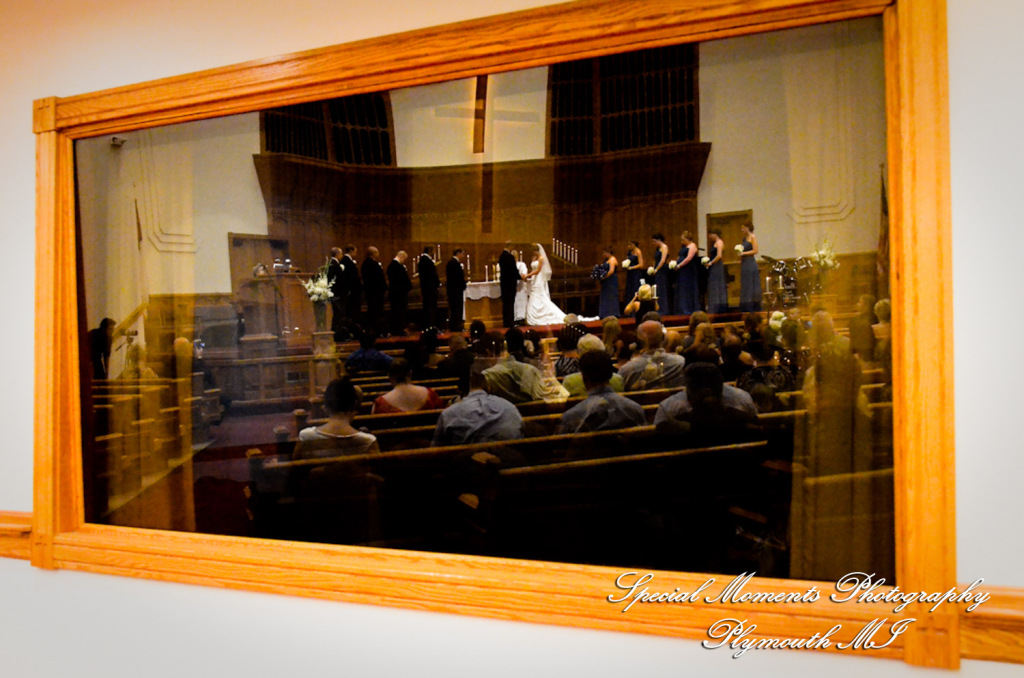 Emily & Curt at First United Methodist Saline MI wedding photography