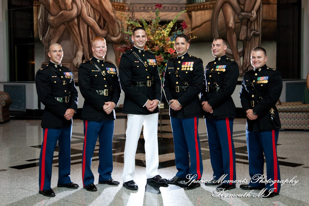 Allison & Christopher at Atheneum Suite Hotel Detroit MI wedding photography