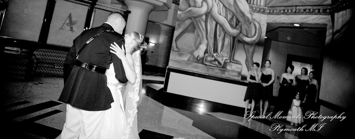 Allison & Christopher at Atheneum Suite Hotel Detroit MI wedding photography