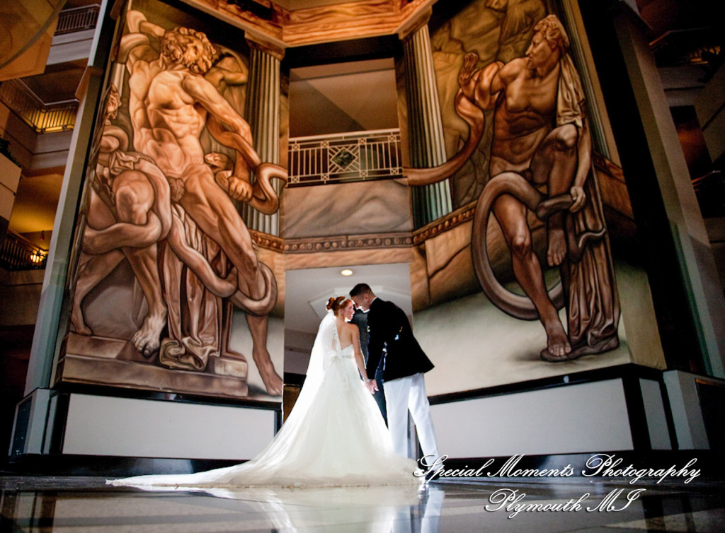 Allison & Christopher at Atheneum Suite Hotel Detroit MI wedding photography