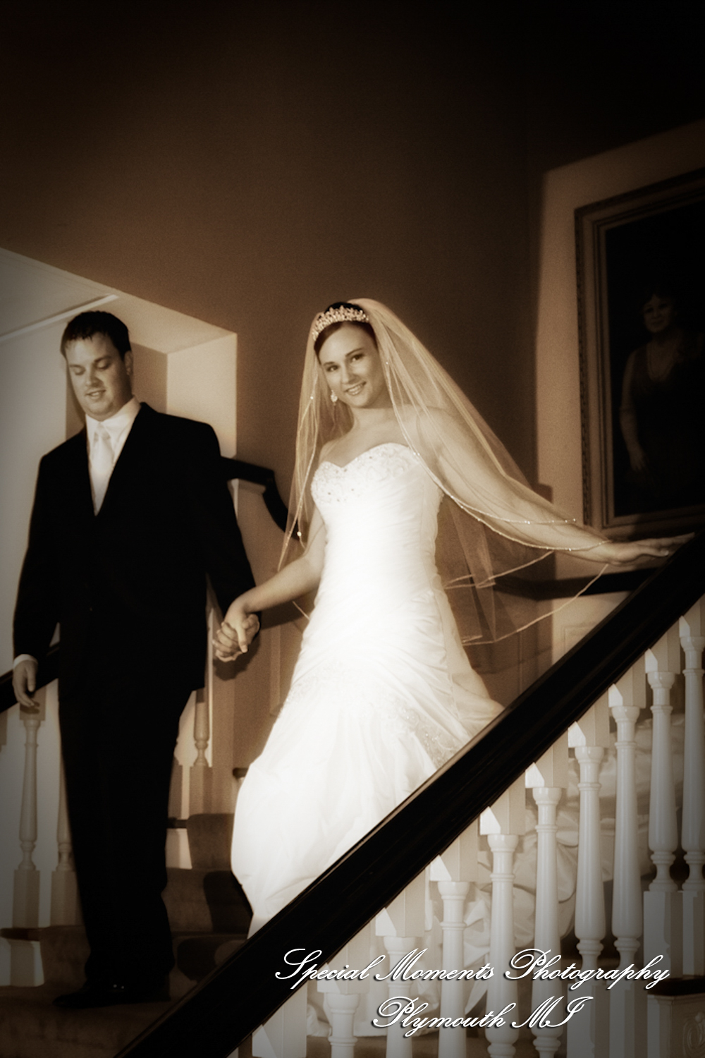 Rachel & Matt at Ginger Meyer Gardens Greenfield Village Dearborn MI wedding photography