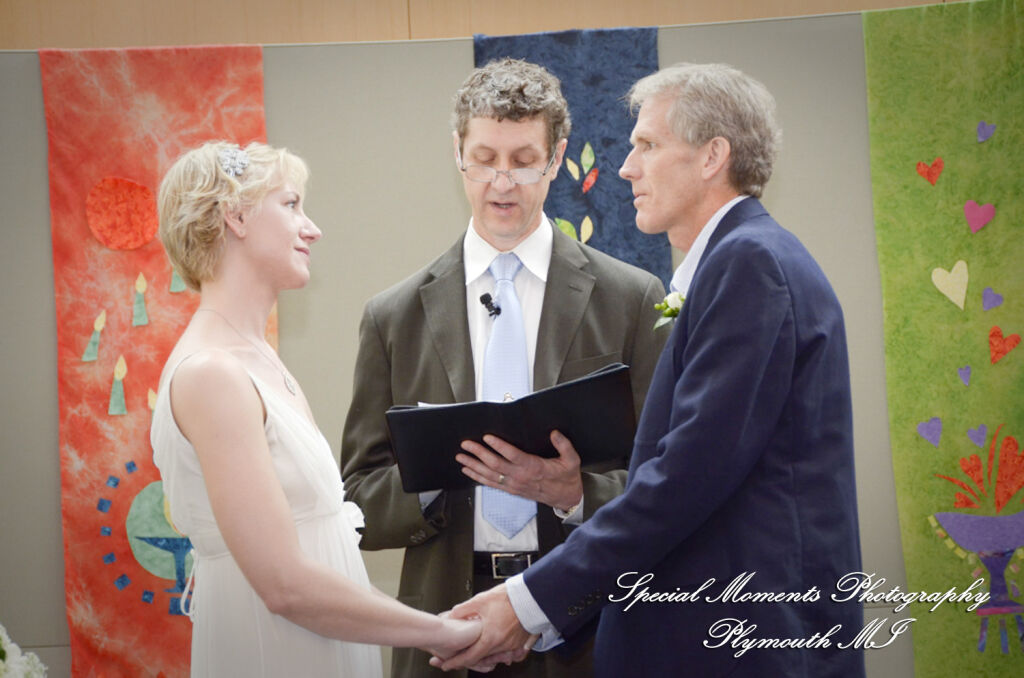 Michele & Glenn at First Unitarian Universalist Congregation Ann Arbor MI wedding photography