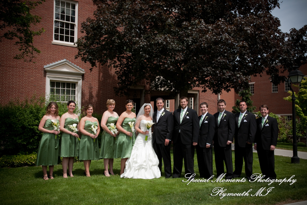Rachel & Matt at Ginger Meyer Gardens Greenfield Village Dearborn MI wedding photography