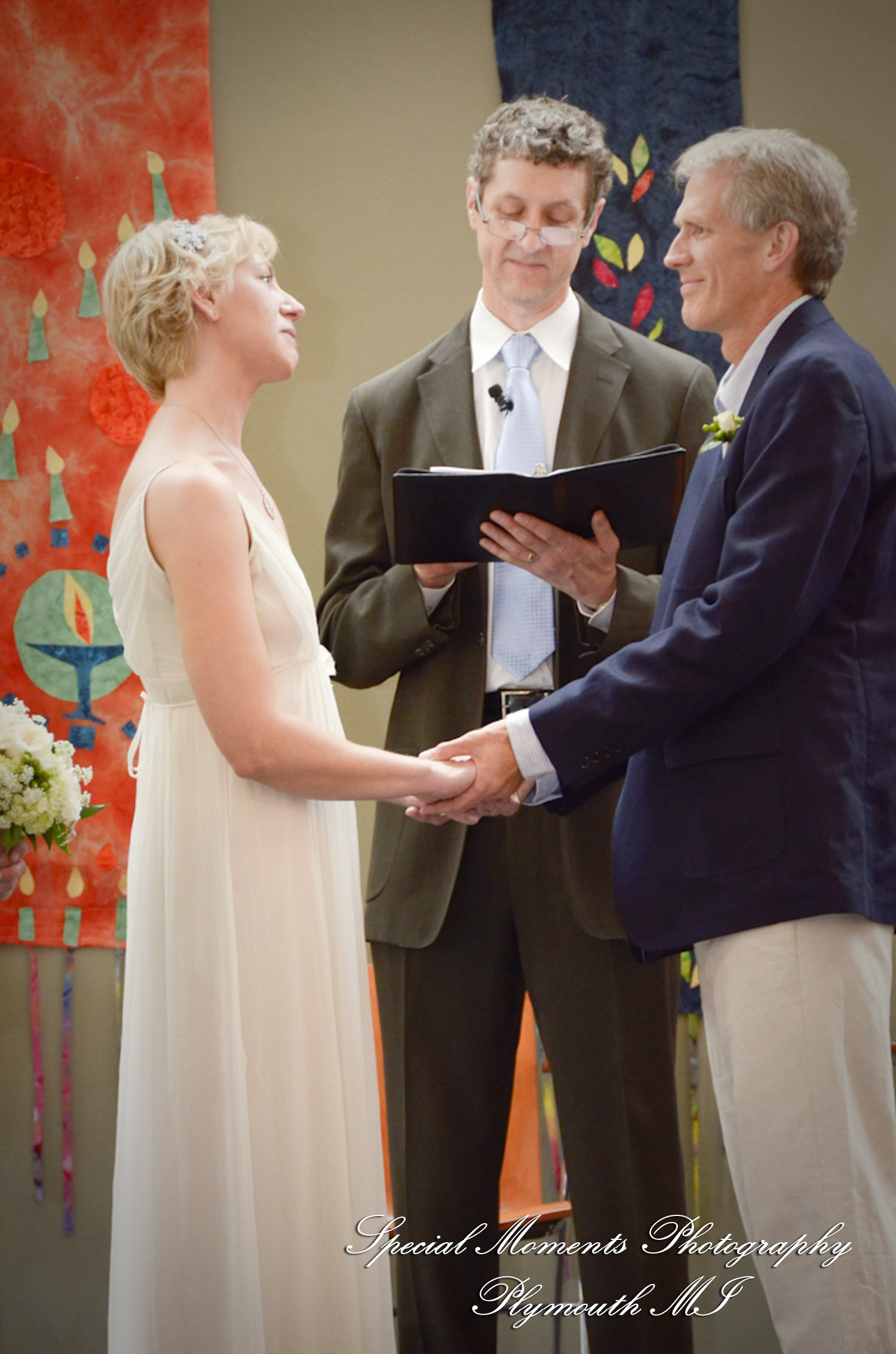 Michele & Glenn at First Unitarian Universalist Congregation Ann Arbor MI wedding photography