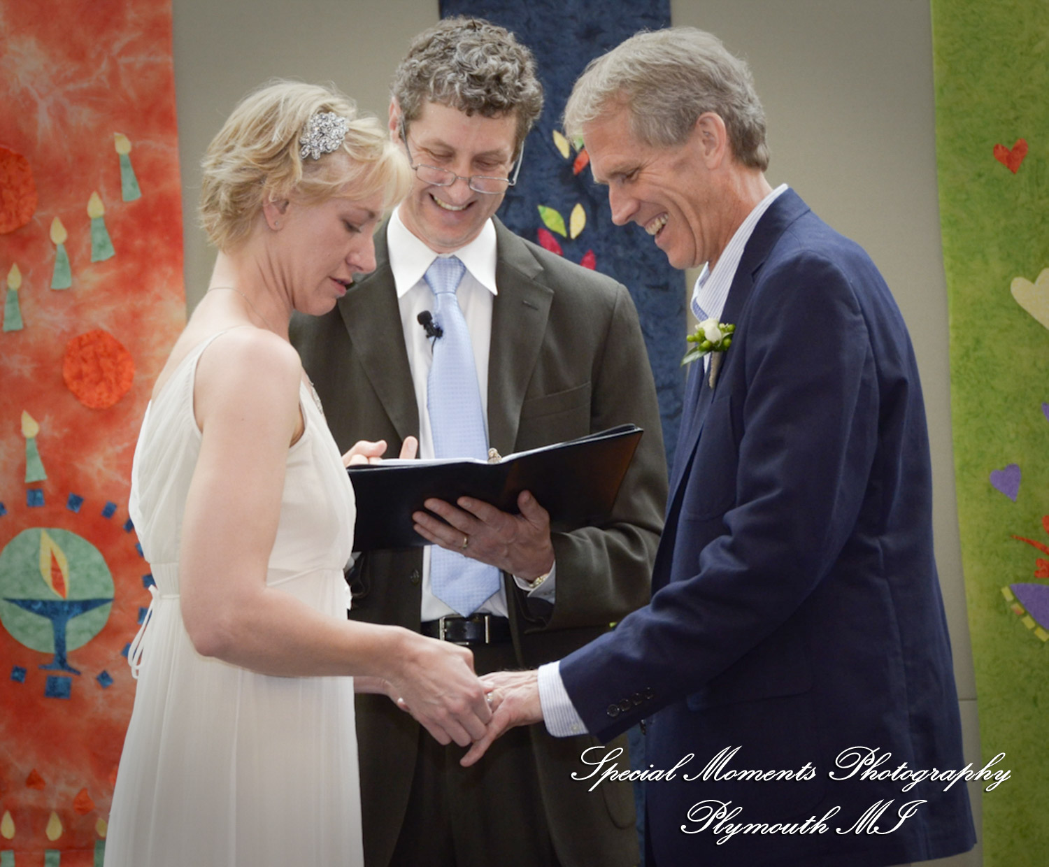 Michele & Glenn at First Unitarian Universalist Congregation Ann Arbor MI wedding photography