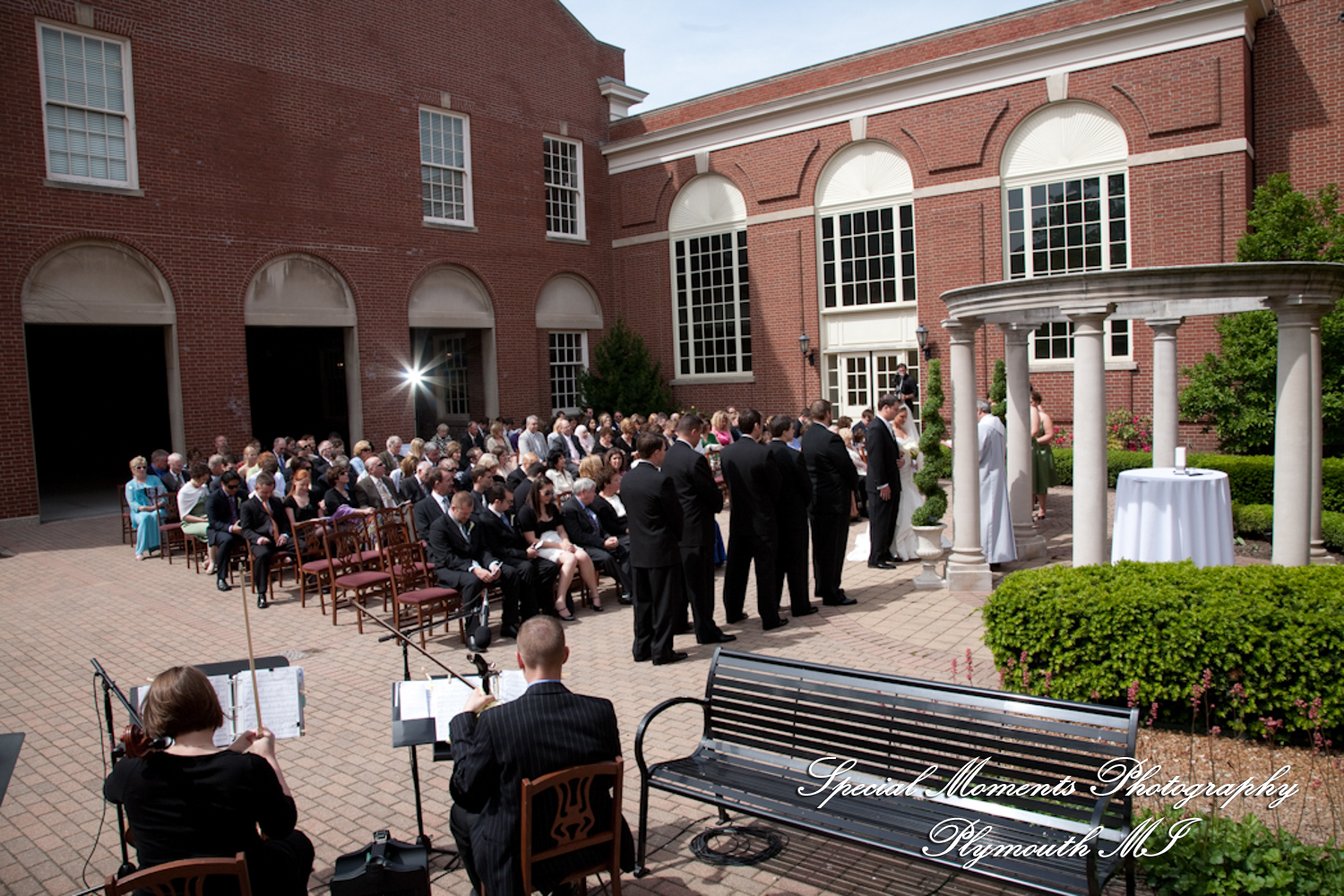 Rachel & Matt at Ginger Meyer Gardens Greenfield Village Dearborn MI wedding photography