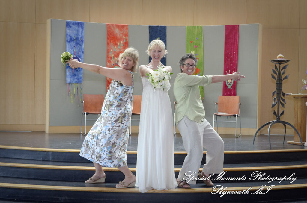 Michele & Glenn at First Unitarian Universalist Congregation Ann Arbor MI wedding photography