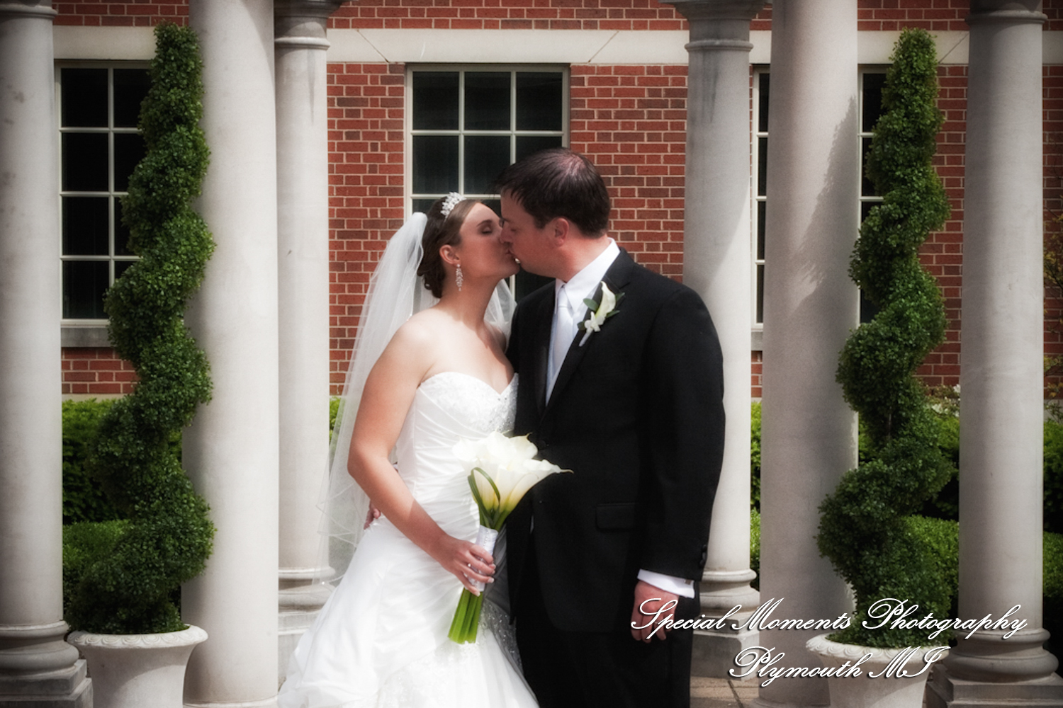 Rachel & Matt at Ginger Meyer Gardens Greenfield Village Dearborn MI wedding photography