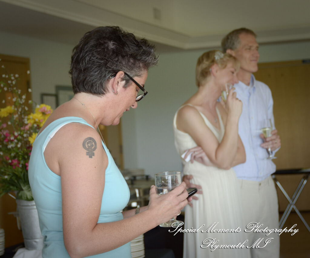 Michele & Glenn at First Unitarian Universalist Congregation Ann Arbor MI wedding photography