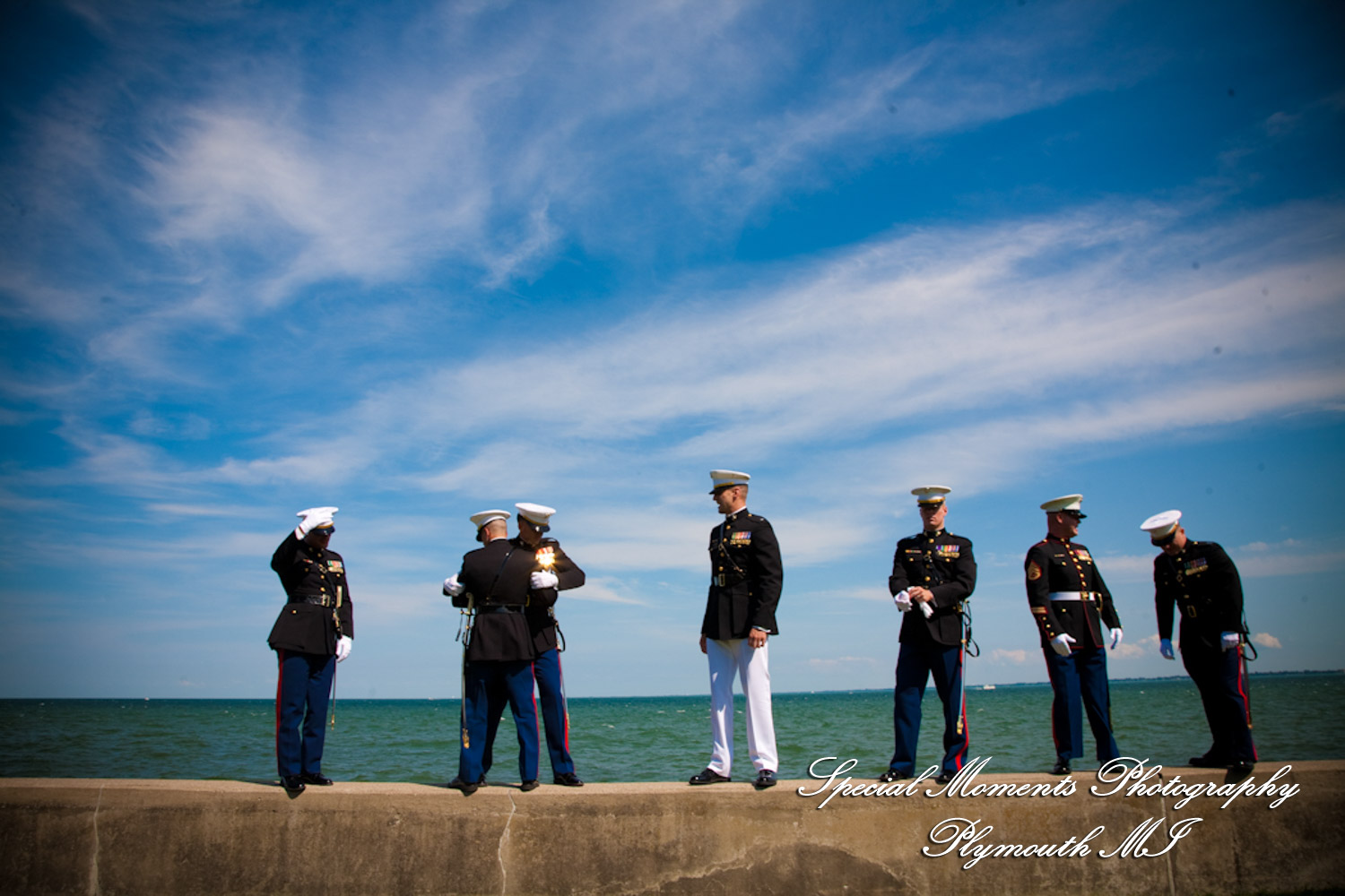 Allison & Christopher at Grosse Pointe War Memorial Grosse Pointe Farms MI wedding photography