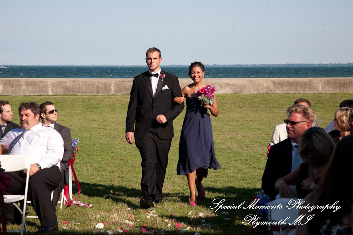 Allison & Christopher at Grosse Pointe War Memorial Grosse Pointe Farms MI wedding photography