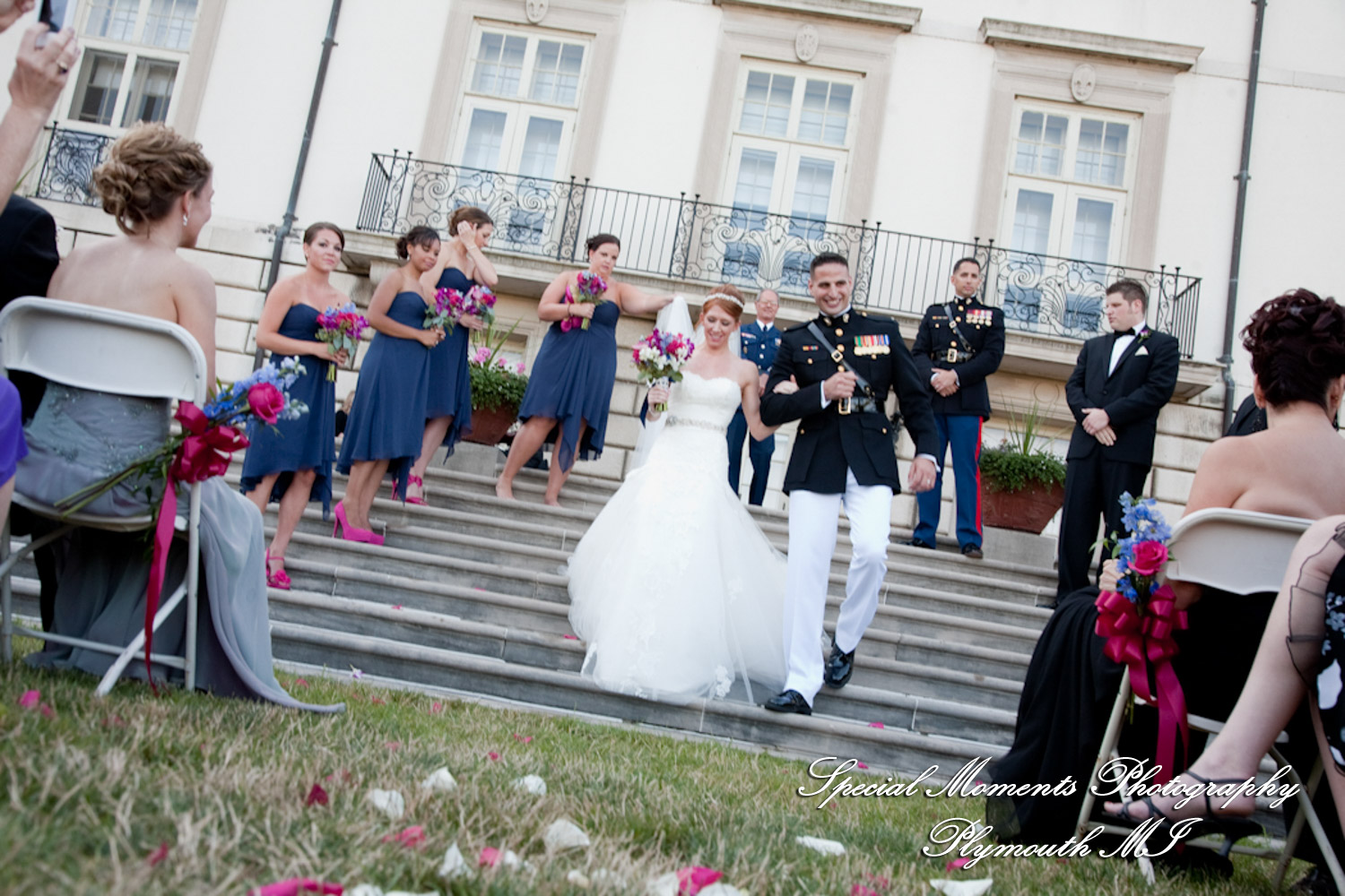 Allison & Christopher at Grosse Pointe War Memorial Grosse Pointe Farms MI wedding photography