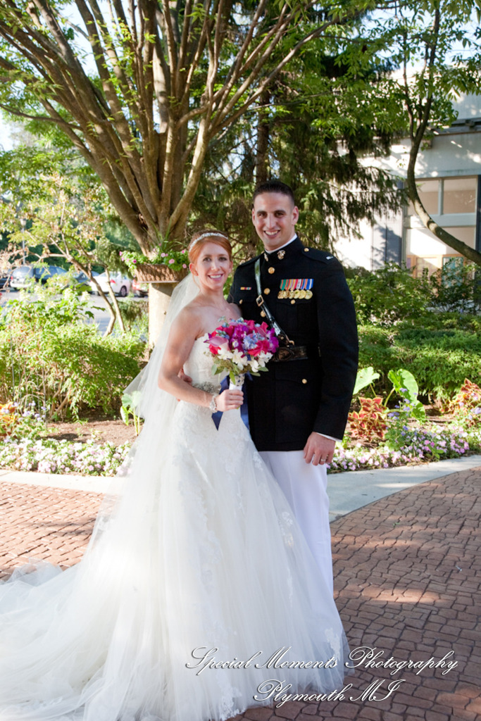 Allison & Christopher at Grosse Pointe War Memorial Grosse Pointe Farms MI wedding photography