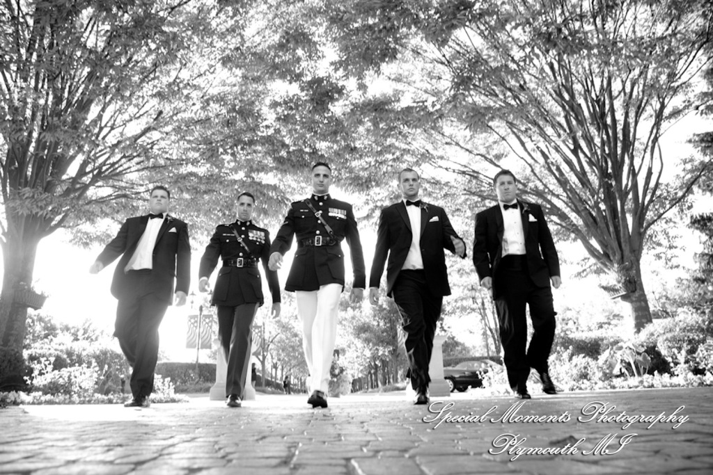 Allison & Christopher at Grosse Pointe War Memorial Grosse Pointe Farms MI wedding photography