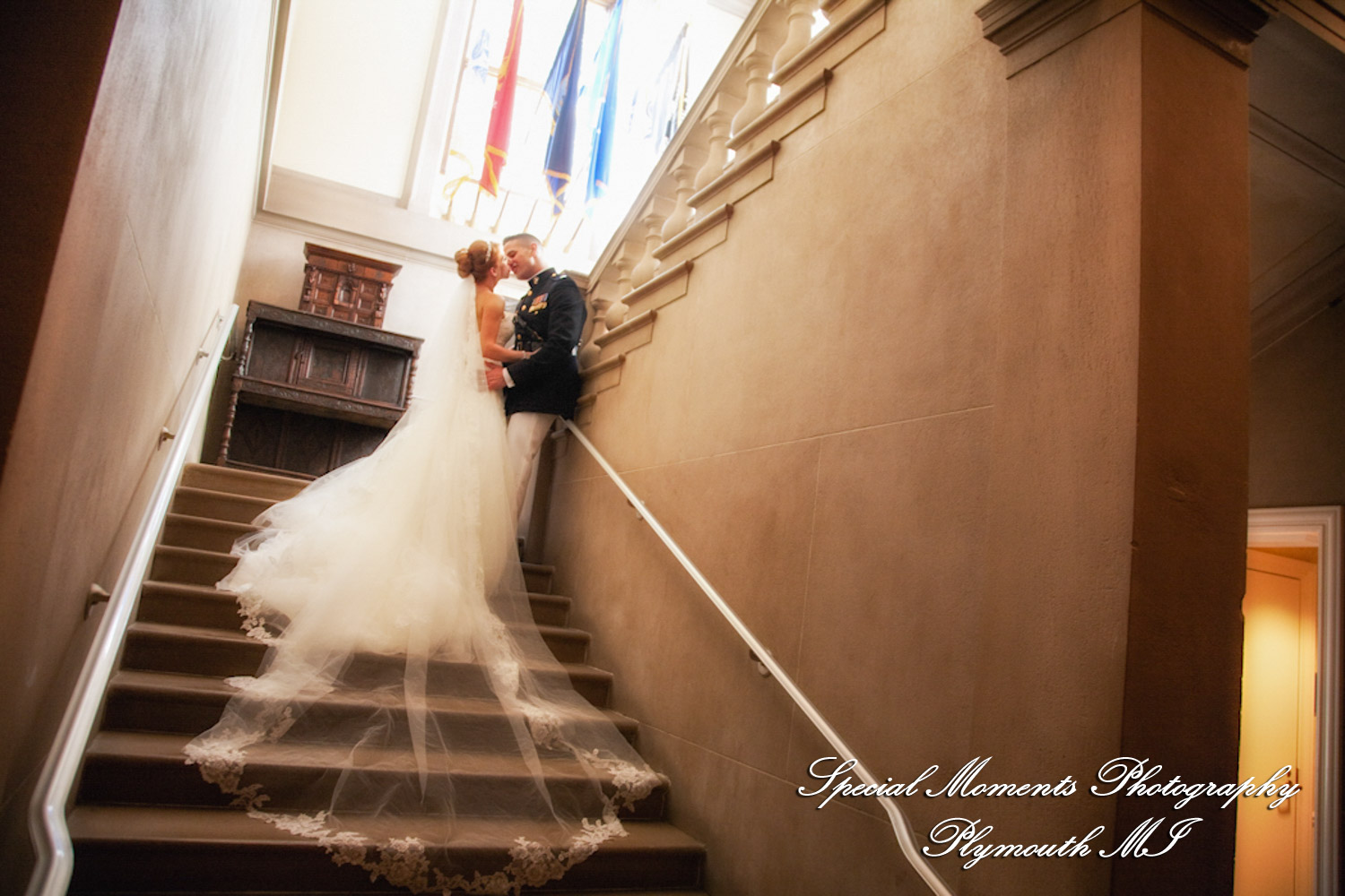 Allison & Christopher at Grosse Pointe War Memorial Grosse Pointe Farms MI wedding photography
