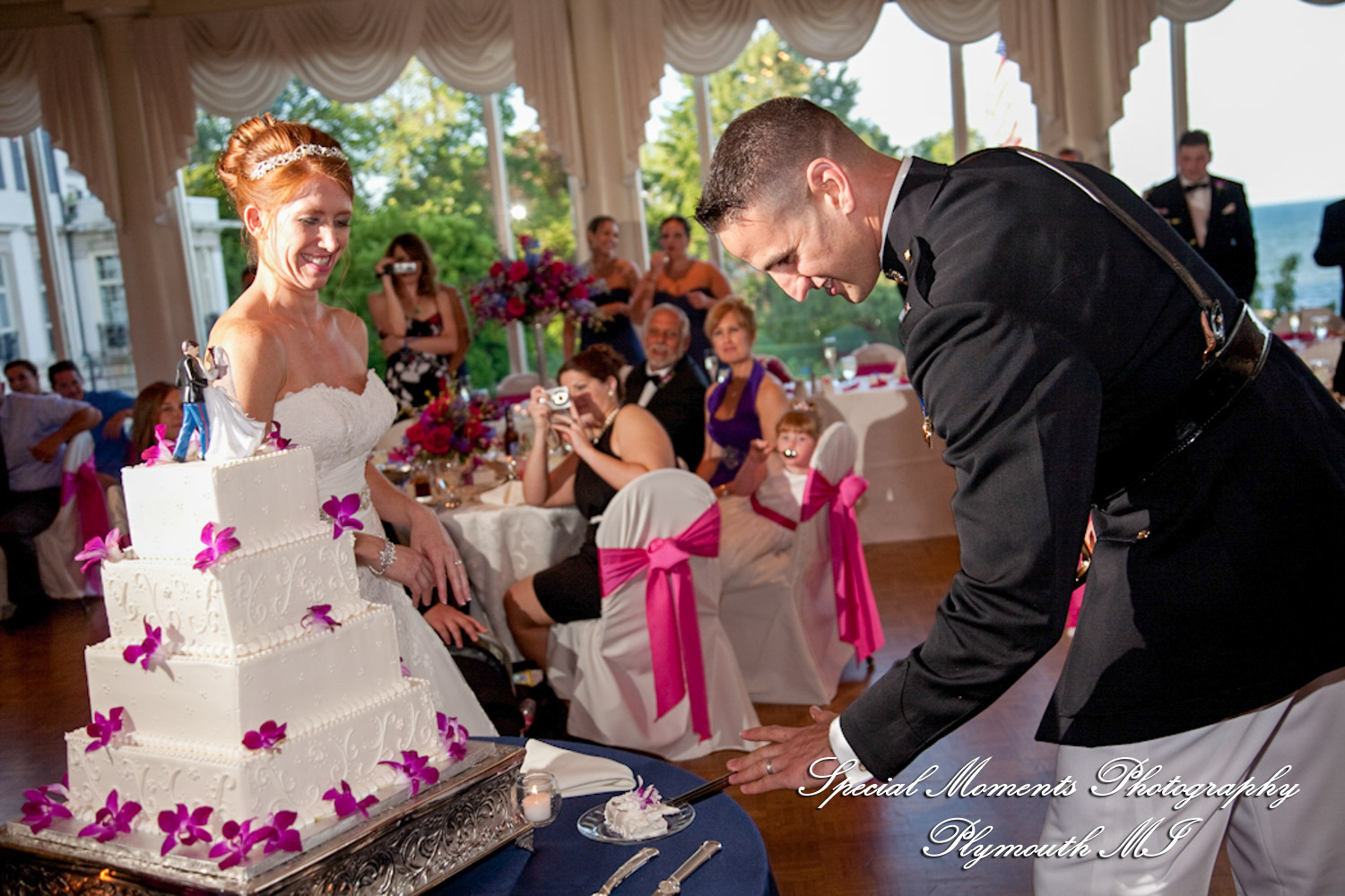 Allison & Christopher at Grosse Pointe War Memorial Grosse Pointe Farms MI wedding photography