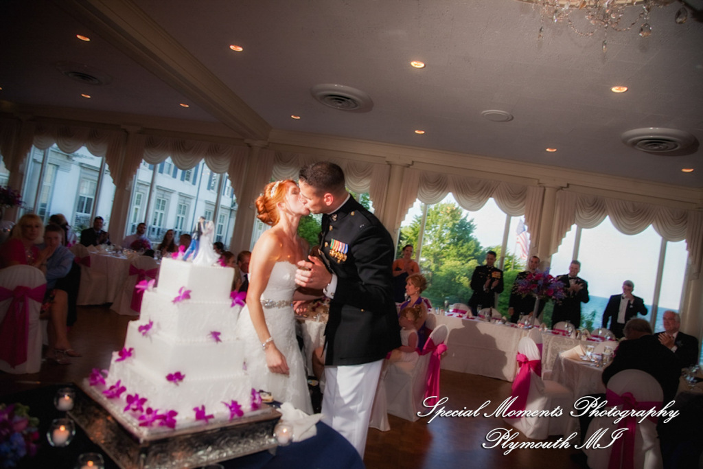 Allison & Christopher at Grosse Pointe War Memorial Grosse Pointe Farms MI wedding photography