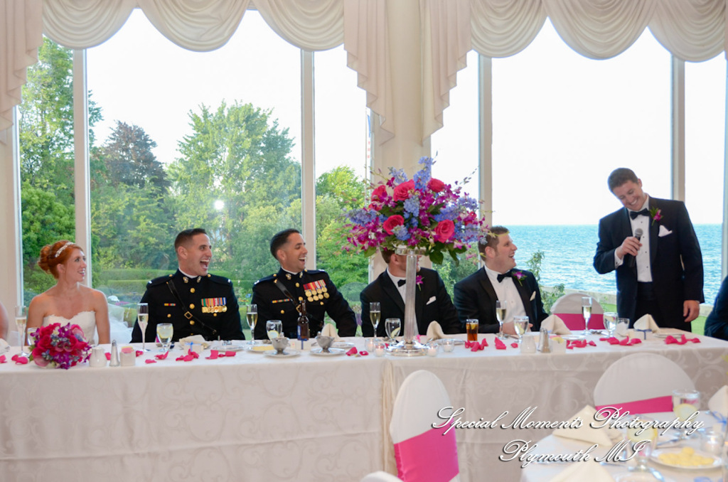 Allison & Christopher at Grosse Pointe War Memorial Grosse Pointe Farms MI wedding photography